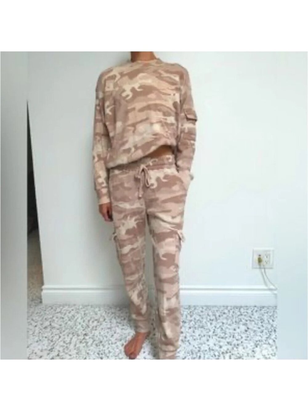 RD Style Womens Sweatpants & Sweatshirt 2pc Set sz XS